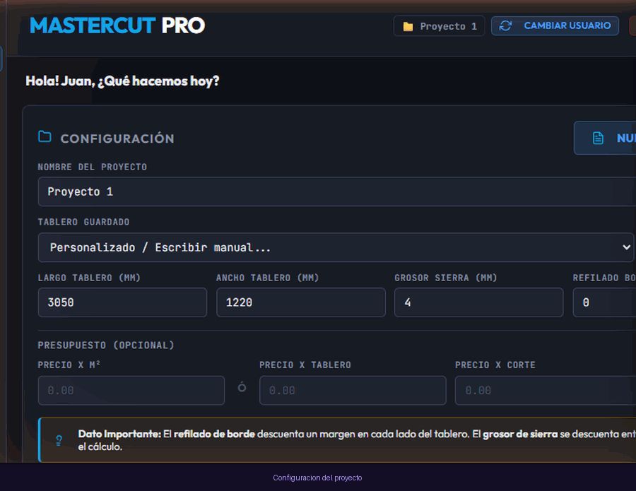 Demo MasterCut PRO